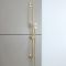 Milano Lune - Modern Round Riser Rail Kit with Hand Shower and Integrated Elbow - Choice of Finish