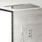 Milano Arvo - Chrome Thermostatic Shower with Large Shower Head and Hand Shower (2 Outlet)