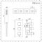 Milano Arvo - Chrome Thermostatic Shower with Hand Shower, Body Jets and Riser Rail (2 Outlet)