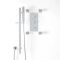 Milano Arvo - Chrome Thermostatic Shower with Riser Rail, Hand Shower and Body Jets (2 Outlet)