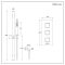 Milano Arvo - Chrome Thermostatic Shower with Overflow Bath Filler and Riser Rail with Hand Shower (2 Outlet)
