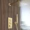 Milano Lyra - Thermostatic Shower with Shower Head and Hand Shower (2 Outlet) - Brushed Brass