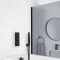 Milano Preto - Black Thermostatic Shower with Hand Shower and Overflow Bath Filler (2 Outlet)