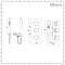 Milano Preto - Black Thermostatic Shower with Hand Shower and Overflow Bath Filler (2 Outlet)
