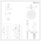 Milano Mirage - Chrome Thermostatic Shower with Ceiling Mounted Shower Head and Hand Shower (2 Outlet)