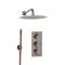 Milano Amara - Thermostatic Shower with Shower Head and Hand Shower - Aged Bronze