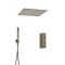 Milano Monet - Thermostatic Shower with Recessed Shower Head and Hand Shower - Antique Brass (2 Outlet)