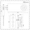 Milano Mirage - Chrome Thermostatic Shower with Slim Shower Head, Hand Shower and Riser Rail (2 Outlet)