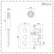 Milano Mirage - Chrome Thermostatic Shower with Hand Shower and Body Jets (2 Outlet)