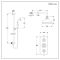 Milano Elizabeth - Brushed Copper Traditional Thermostatic Shower with Riser Rail and Shower Head (2 Outlet)