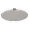 Milano Ashurst - Brushed Nickel Thermostatic Shower with Shower Head, Hand Shower and Riser Rail (2 Outlet)