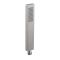 Milano Hunston - Brushed Nickel Thermostatic Shower with Shower Head and Hand Shower (2 Outlet)