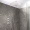 Milano Otto - Modern Thermostatic Shower with Triple Valve, Recessed Shower Head and Hand Shower - Choice of Finish (2 Outlets)