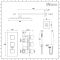 Milano Preto - Black Thermostatic Shower with Diverter, Shower Head, Hand Shower and Body Jets (3 Outlet)