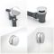 Milano Mirage - Chrome Thermostatic Shower with Diverter, Shower Head, Hand Shower, Bath Filler and Riser Rail (3 Outlet)