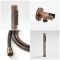 Milano Eris - Thermostatic Shower with Diverter, Recessed Shower Head, Hand Shower and Overflow Bath Filler - Copper