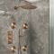 Milano Otto - Modern Thermostatic Shower with Wall Mounted Shower Head, Body Jets and Hand Shower - Choice of Finish (3 Outlets)