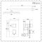 Milano Arvo - Chrome Thermostatic Shower with Wall Mounted Shower Head (1 Outlet)