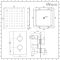 Milano Nero - Black Thermostatic Shower with Recessed Shower Head (1 Outlet)