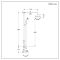 Milano Elizabeth - Brushed Brass Traditional Twin Exposed Thermostatic Shower with Grand Rigid Riser Rail (2 Outlet)