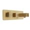 Milano Lyra - Thermostatic Shower with Diverter and Hand Shower - Brushed Brass