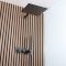 Milano Preto - Thermostatic Shower with Diverter, 300mm Shower Head and Hand Shower (2 Outlet) - Black