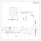 Milano Lyra - Thermostatic Shower with Diverter, 300mm Shower Head and Hand Shower (2 Outlet) - Brushed Brass