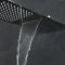 Milano Arvo - Chrome Thermostatic Shower with Diverter and Waterblade Shower Head (2 Outlet)