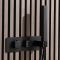 Milano Preto - Thermostatic Shower with Diverter, Overflow Bath Filler and Hand Shower (2 Outlet) - Black