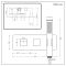Milano Lyra - Thermostatic Shower with Diverter, Overflow Bath Filler and Hand Shower (2 Outlet) - Brushed Brass