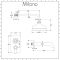 Milano Elizabeth - Chrome and White Traditional Thermostatic Shower with Diverter, Shower Head and Bath Spout (2 Outlet)