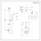 Milano Elizabeth - Brushed Copper Traditional Thermostatic Shower with Diverter, Shower Head, Hand Shower and Riser Rail (2 Outlet)