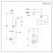 Milano Elizabeth - Brushed Brass Traditional Thermostatic Shower with Diverter, Shower Head, Hand Shower and Riser Rail (2 Outlet)