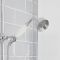Milano Elizabeth - Chrome and White Traditional Thermostatic Shower with Diverter, Hand Shower and Bath Spout (2 Outlet)