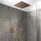 Milano Otto - Modern Thermostatic Shower with Recessed Shower Head and Hand Shower - Choice of Finish (2 Outlets)