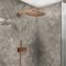 Milano Otto - Modern Thermostatic Shower with Diverter, Shower Head and Hand Shower (2 Outlet) - Choice of Finish