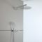 Milano Lune - Modern Thermostatic Shower with Diverter, Shower Head and Hand Shower (2 Outlet) - Choice of Finish