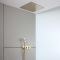 Milano Lune - Modern Thermostatic Shower with Diverter, Recessed Shower Head and Hand Shower (2 Outlet) - Choice of Finish