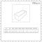 Milano Dalton - White Modern Standard Double Ended Bath - Choice of Sizes