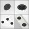 Milano Breeze - Whirlpool Double Ended Spa Bath - 1700mm x 800mm - Black