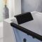 Milano Breeze - Whirlpool Double Ended Spa Bath - 1700mm x 800mm - Black