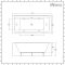 Milano Breeze - Whirlpool Double Ended Spa Bath - 1700mm x 800mm - Black