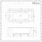 Milano Breeze - Whirlpool Double Ended Spa Bath - 1700mm x 800mm - Chrome