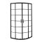 Milano Barq - Black Quadrant Shower Enclosure - Choice of Sizes