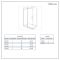 Milano Nero - Black Frameless Sliding Door Shower Enclosure - Choice of Sizes and Side Panel