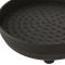 Milano Elizabeth - Black 200mm Traditional Apron Shower Head and Wall Arm