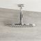 Milano Mirage - 200mm Round Shower Head and Ceiling Arm - Chrome