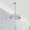 Milano Elizabeth - Chrome 200mm Traditional Apron Shower Head and Ceiling Arm
