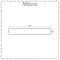 Milano Rasa - 1800mm Shower Tray Side Panel Kit - Anthracite