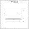 Milano Lithic - Low Profile Rectangular Bath Replacement Shower Tray - 1700mm x 700mm